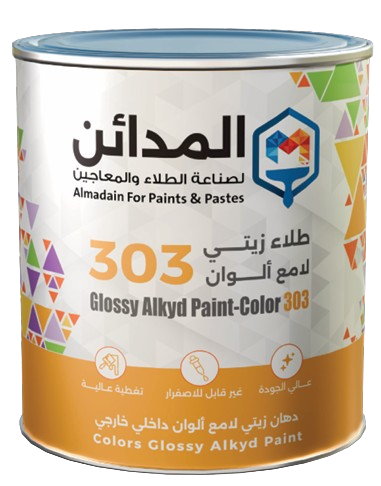 طلاء زيتي لامع ألوان 303